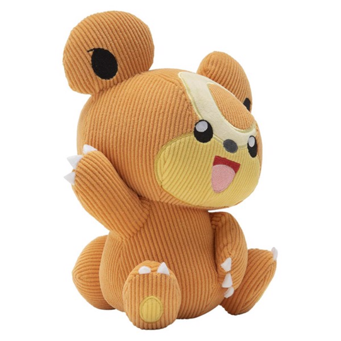 Pokemon 8" Corduroy Teddiursa Plush - Image 2