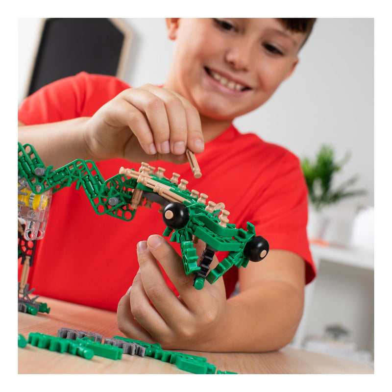 K'nex K'nexosaurus Building Set, side angle