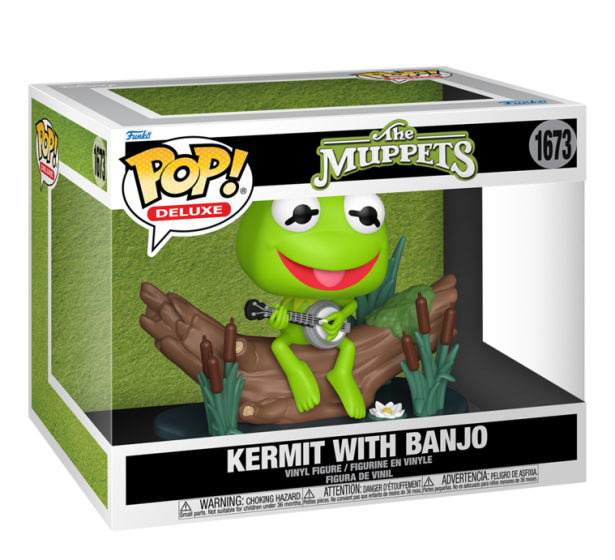 Pop! Deluxe The Muppets Kermit withBanjo