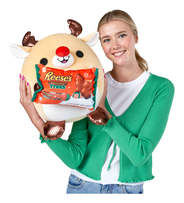 Snackles Christmas 14in Plush S1 - Image