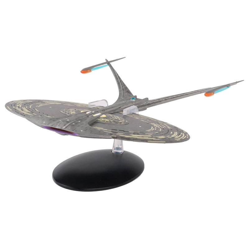 U.S.S. Enterprise NCC-1701-J (Universe-class) XL EDITION Diecast Model Ship (Eaglemoss / Star Trek), side angle