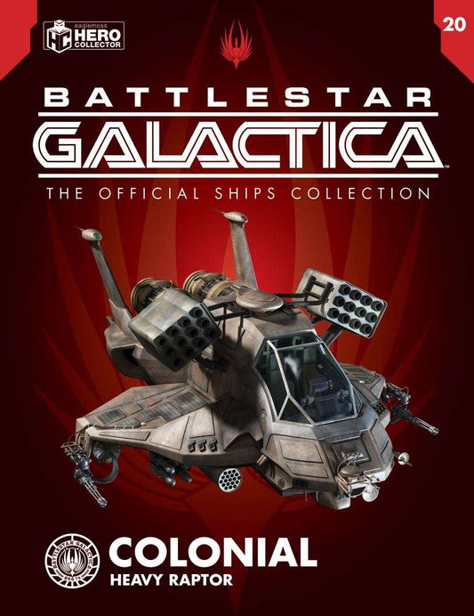 Heavy Raptor Diecast Model Ship (Battlestar Galactica / Eaglemoss), alternate view