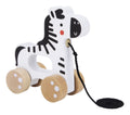 Wooden Pull Along Zebra - Image