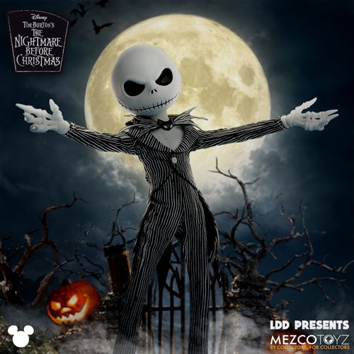 Jack Skellington Living Dead Dolls doll close up