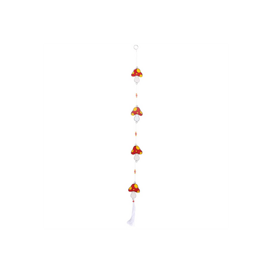 String of Mushroom Suncatchers