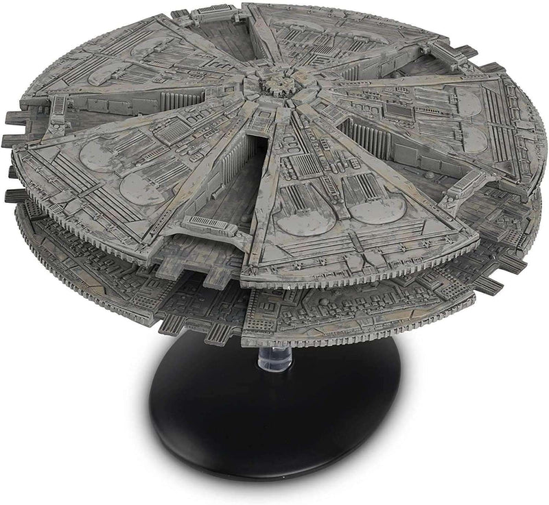Cylon Baseship (TOS) Model Diecast Ship (Eaglemoss / Battlestar Galactica), in display
