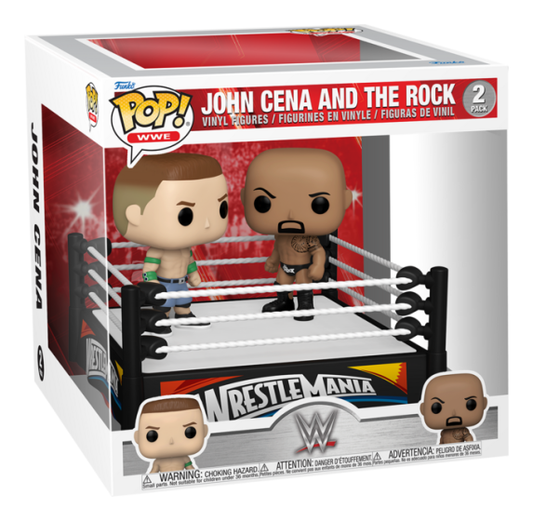 Pop! Moment WWE Cena vs Rock (2012)