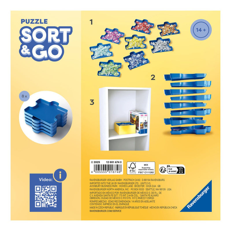 Sort & Go! Puzzle Sorting Trays - Image