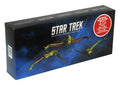 Klingon Bird-Of-Prey Set Of 3 (Classic, Attack Mode & Landed) Die-Cast Models (Eaglemoss / Star Trek), rear view