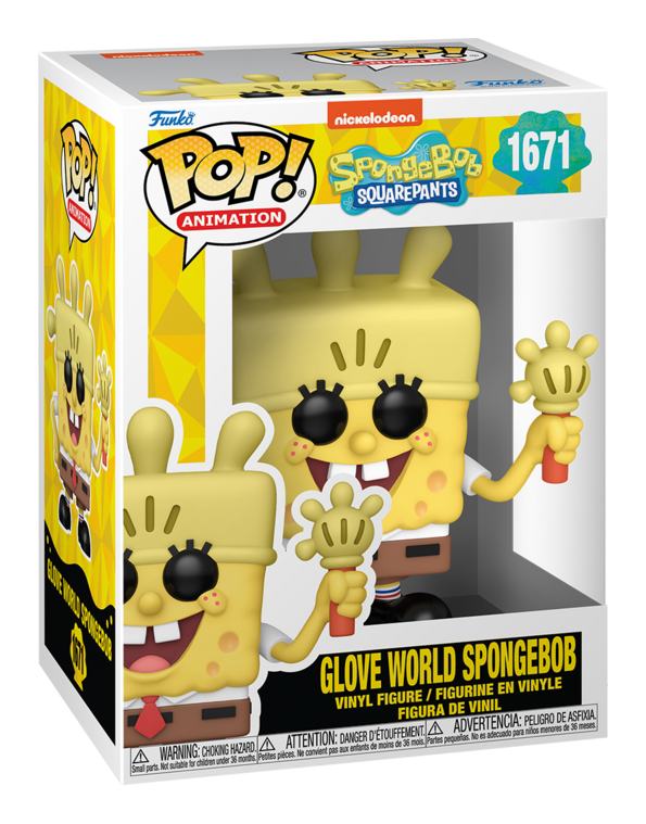 Pop! Vinyl - Spongebob - Spongebob with Glove Light - Image