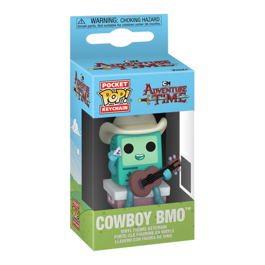Pop! Keychain - Adventure Time-Cowboy BMO w/Guitar