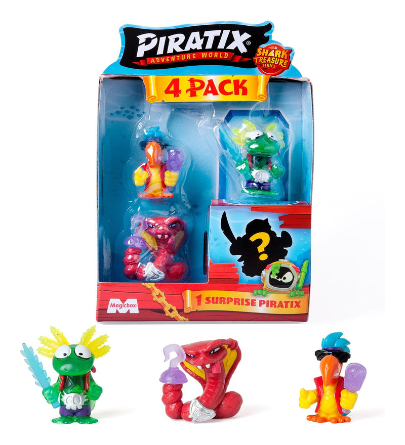 Piratix - Shark Treasure 4 Pack - Image