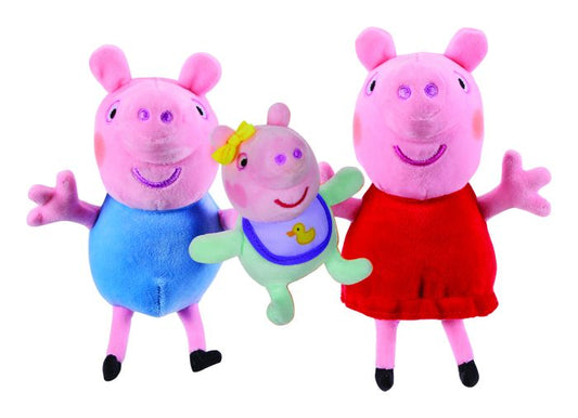 Peppa Pig Peppa/George/Evie 3 Pack