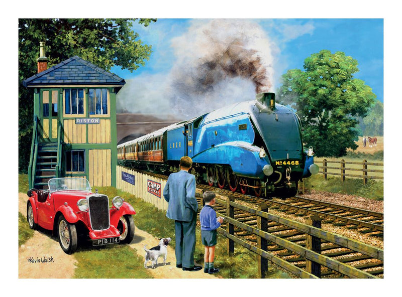 Nostalgia Collection Built For Speed 1000 Piece Jigsaw Puzzle - Image