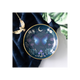 Round Midnight Moth Trinket Dish