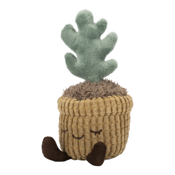 Plush - 6in Greenhouse Corduroy Plants Recycled