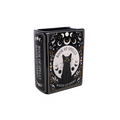 Black Cat Magick Book Shaped Flower Vase