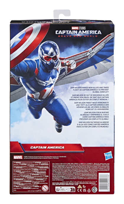 Marvel Studios Captain America Brave New World Titan Hero Series Deluxe Captain America - Image