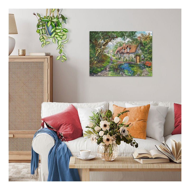 Down the Lane No1, Flower Hill Lane 1000 Piece Jigsaw Puzzle - Image