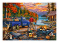 Sunset Lake 300 Piece Large Format Jigsaw Puzzle