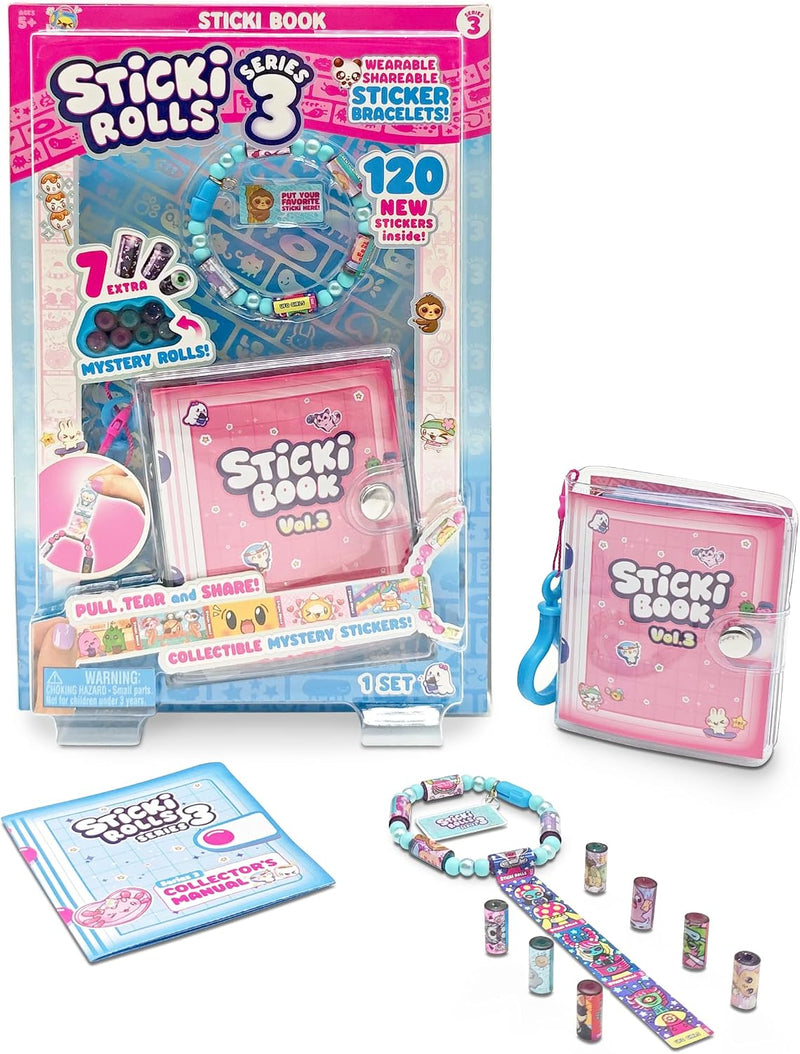 Sticki Rolls Sticki Book Pack S3