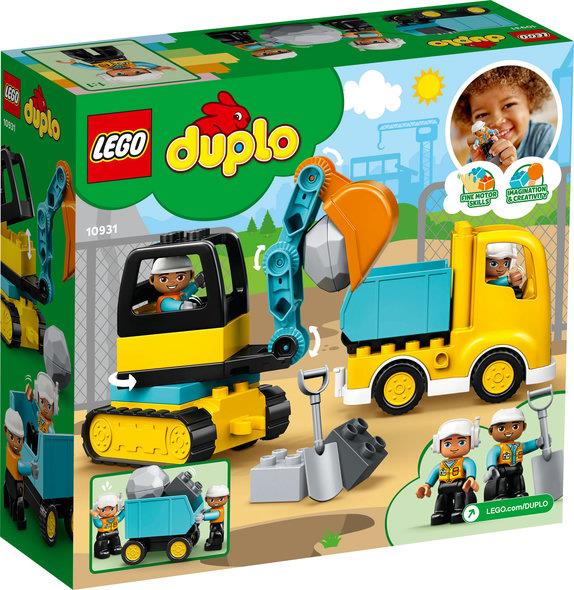 Lego Duplo 10931 Truck and Tracked Excavator