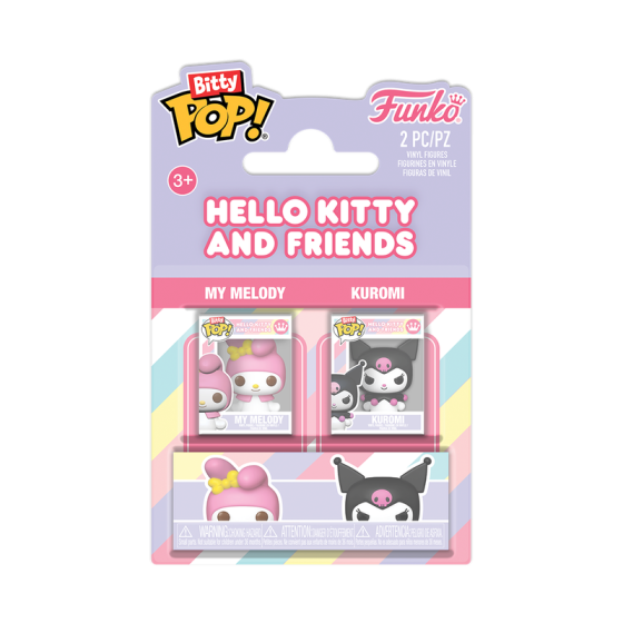Bitty Pop! Sanrio My Melody & Kuromi 2 Pack