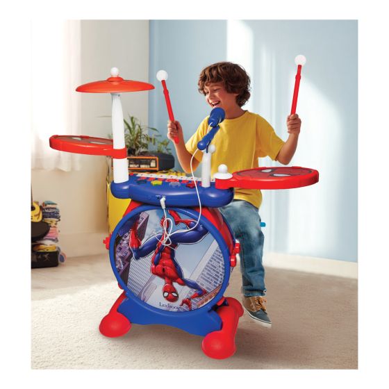 My Rock Band Spider-Man Electronic Drums With Seat