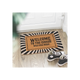 Black Welcome to the Circus Doormat
