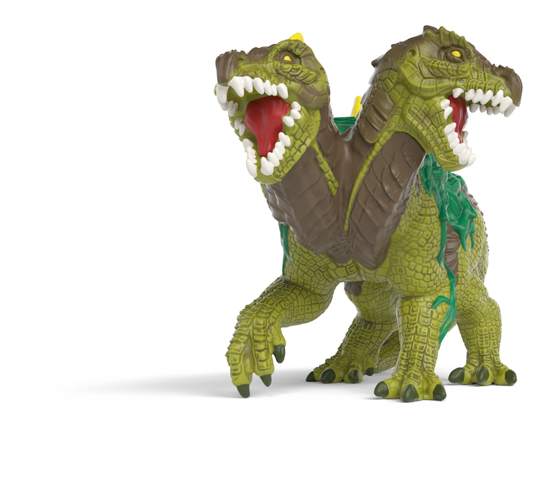 Schleich - Fire Saurian VS Jungle Lizard - Image