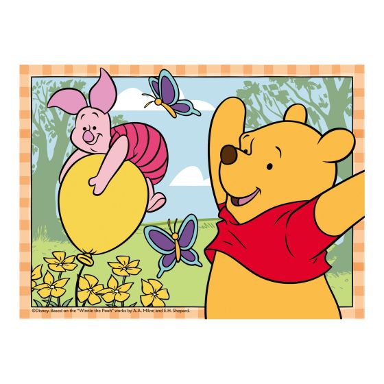 Winnie the Pooh 4 in a Box Jigsaw Puzzles