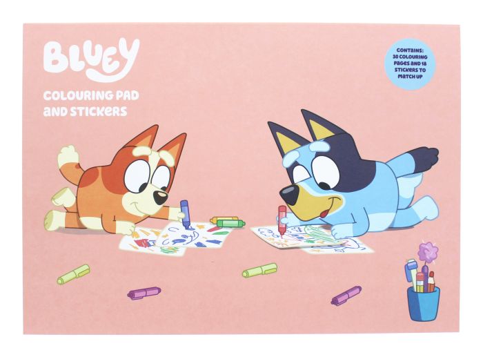 Bluey A4 Colouring Pad