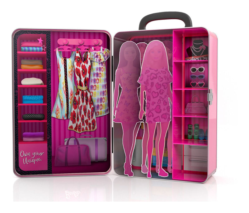 Barbie Take Along Doll Case Wardrobe - Image