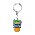 Stitch - Stitch in Pineapple Funko Pop! Keychain Vinyl Figure