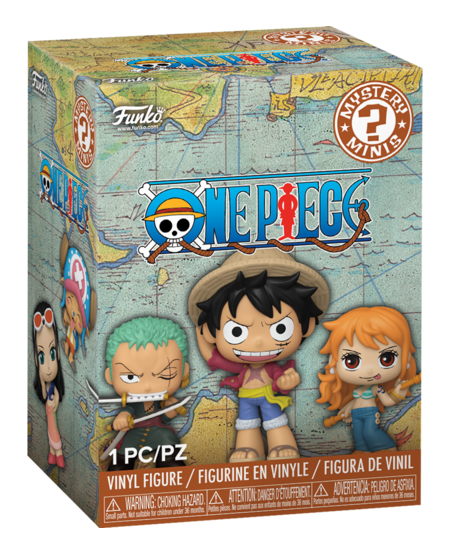 Mystery Minis - One Piece 12pc PDQ Funko Pop! Vinyl Figures