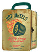 Vintage Hot Wheels Tin Car Storage Case GLD