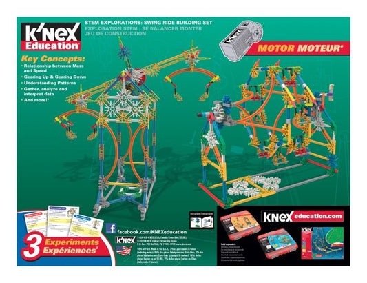 K'nex Education STEM Explorations Swing Ride Set