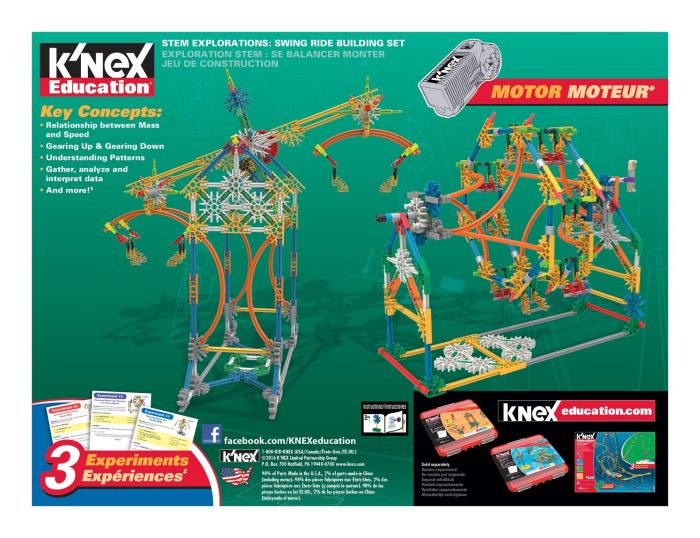 K'nex Education STEM Explorations Swing Ride Set