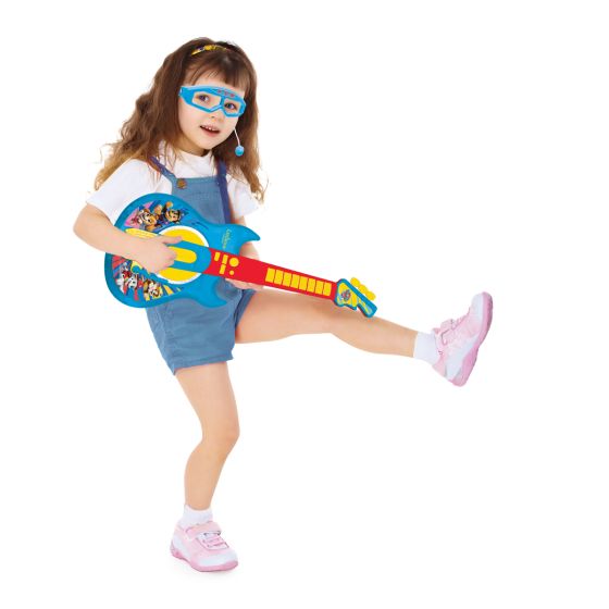 Paw Patrol Electronic Lighting Guitar With Microphone