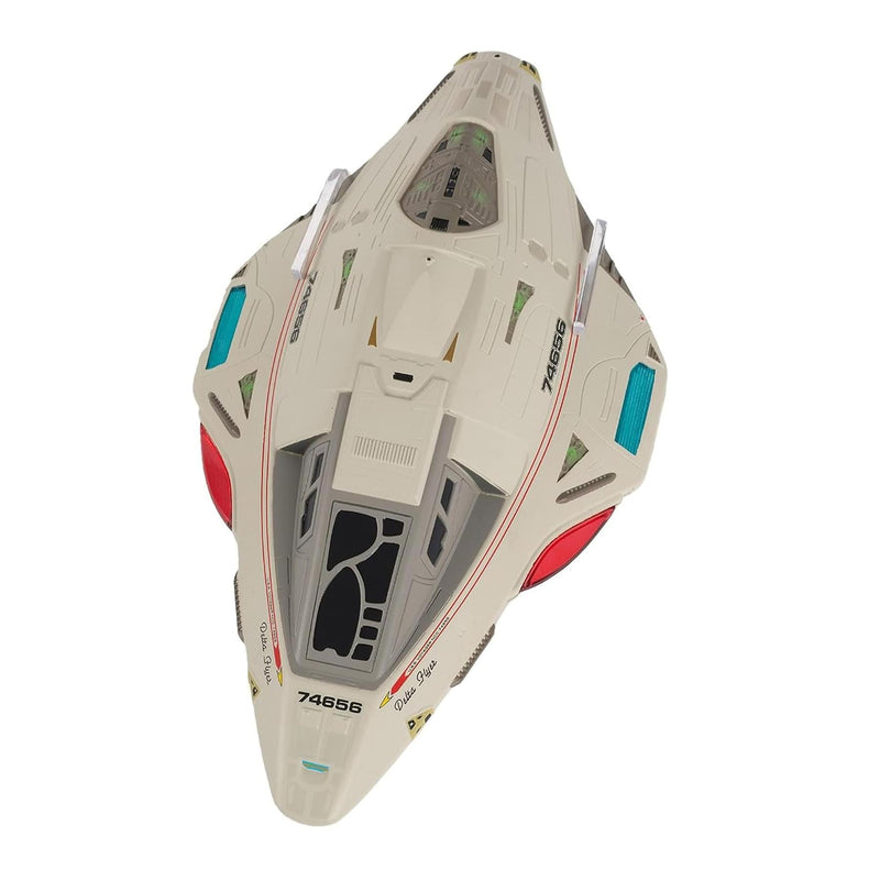 Delta Flyer XL EDITION Model Diecast Ship (Eaglemoss / Star Trek), side angle