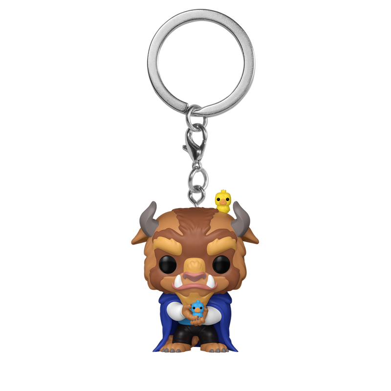 Pop! Keychain - Beauty & The Beast S5 - Belle & Beast 2-Pack (Case of 12)