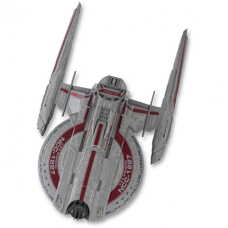 U.S.S. Shenzhou NCC-1227 XL EDITION Discovery Starship Model Diecast Ship (Eaglemoss / Star Trek), rear view