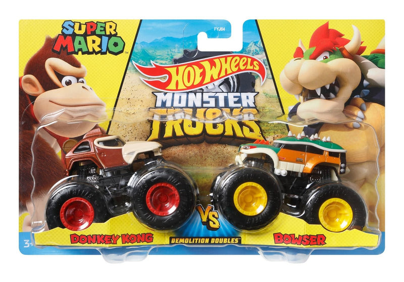 Hot Wheels Monster Trucks 1.64 Scale 2-Pack - Image