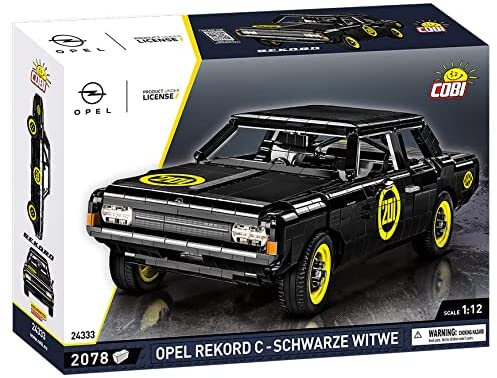 Cobi Youngtimer OPEL RECORD C SCHWARZE 2,078 pieces - Image 2