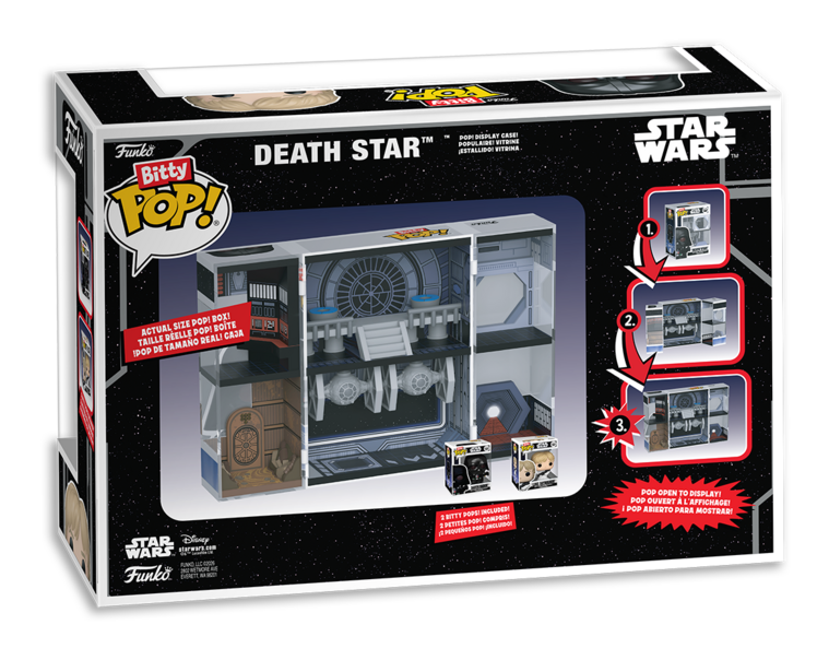 Bitty Boxes - Star Wars - Death Star, side angle