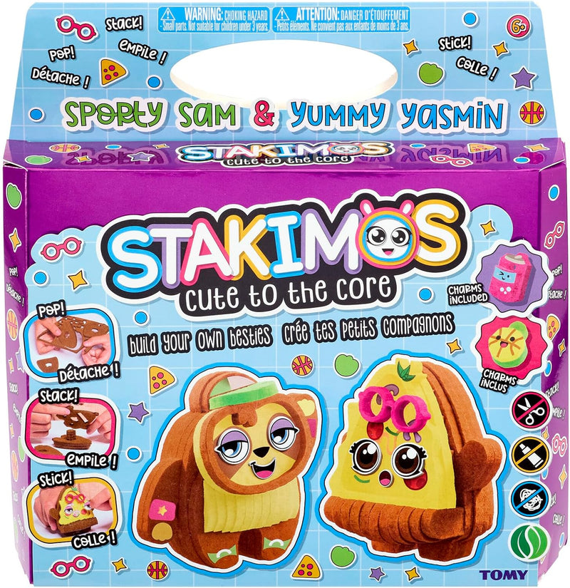 Stakimos 2pk - Sporty Sam & Yummy Yasmin