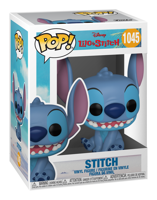 Pop! Vinyl - Lilo & Stitch - Smiling Seated Stitch - Image
