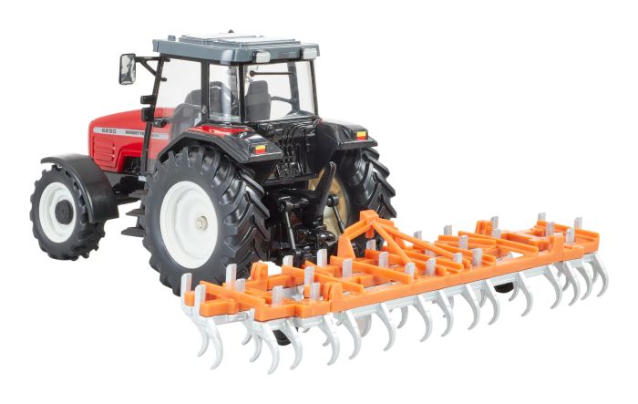 Heritage Tractor With Fold Up Cultivator