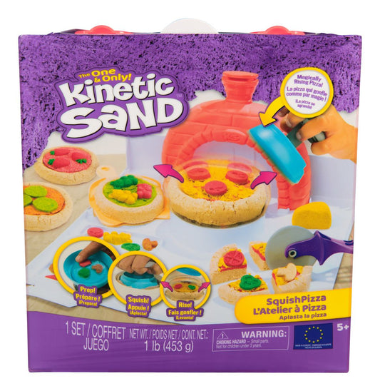 Kinetic Sand Squish Pizza - Image