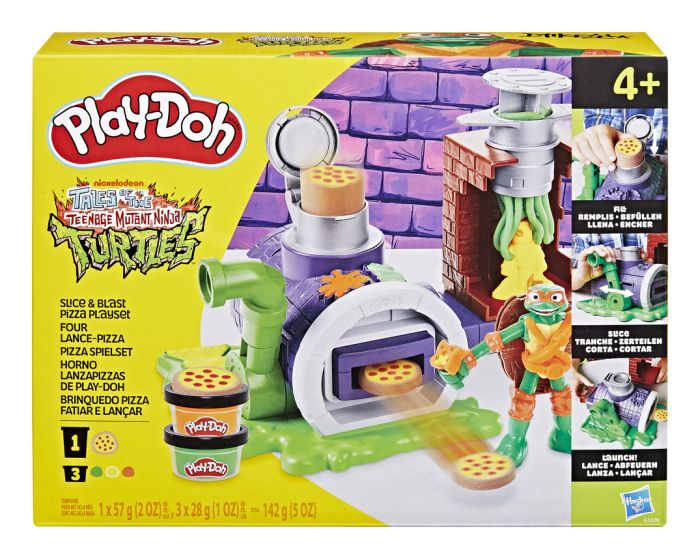 Play Doh TMNT Slice and Blast Pizza